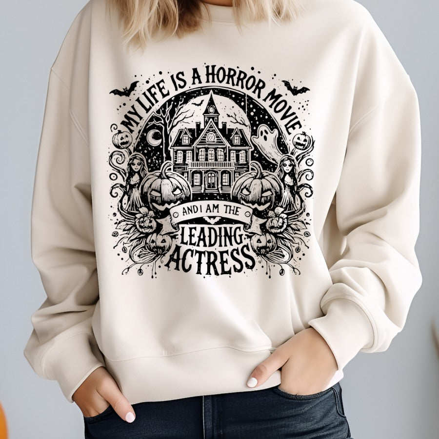 My Life Is A Horror Movie Sublimation Print