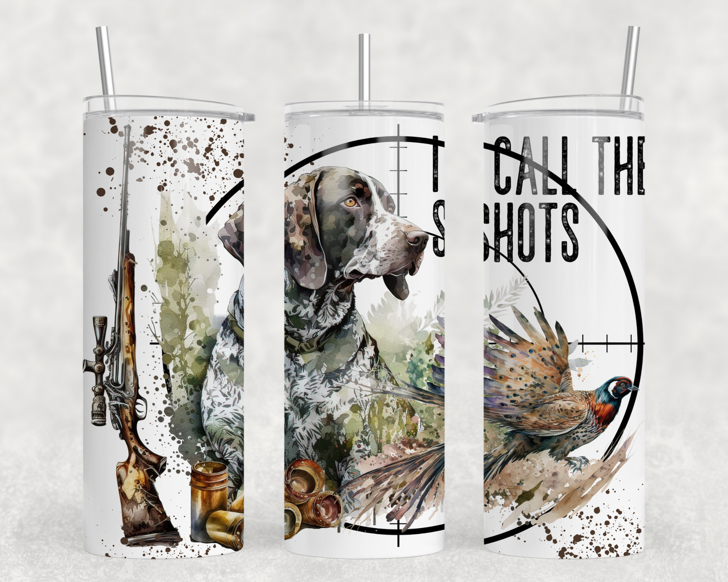 I Call The Shots Tumbler Wrap