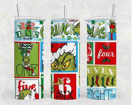 Grinch Tumbler Wrap