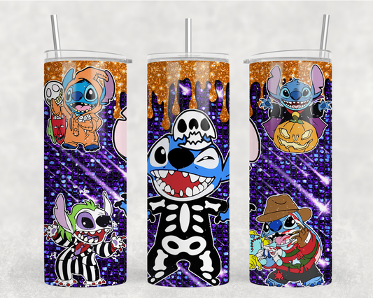 Stitch Halloween Tumbler Wrap