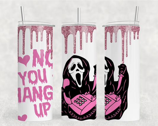 Ghost Face Tumbler Wrap