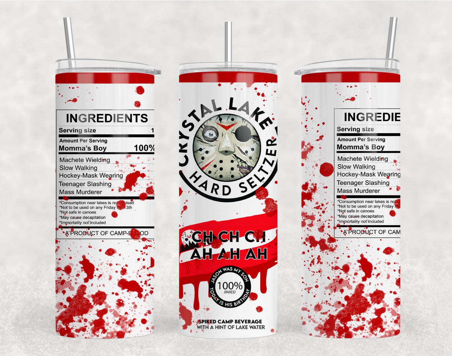 SUB - Crystal Lake BLD Tumbler Wrap