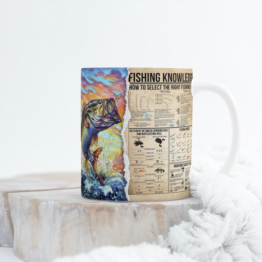 Fishing Knowledge Mug Wrap