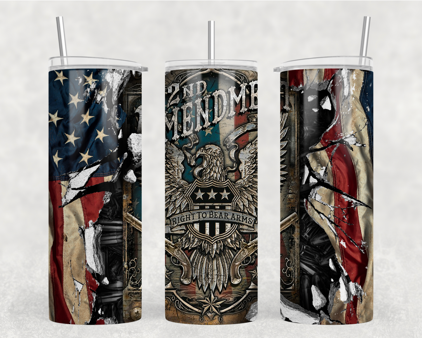 Second Amendment Tumbler Wrap