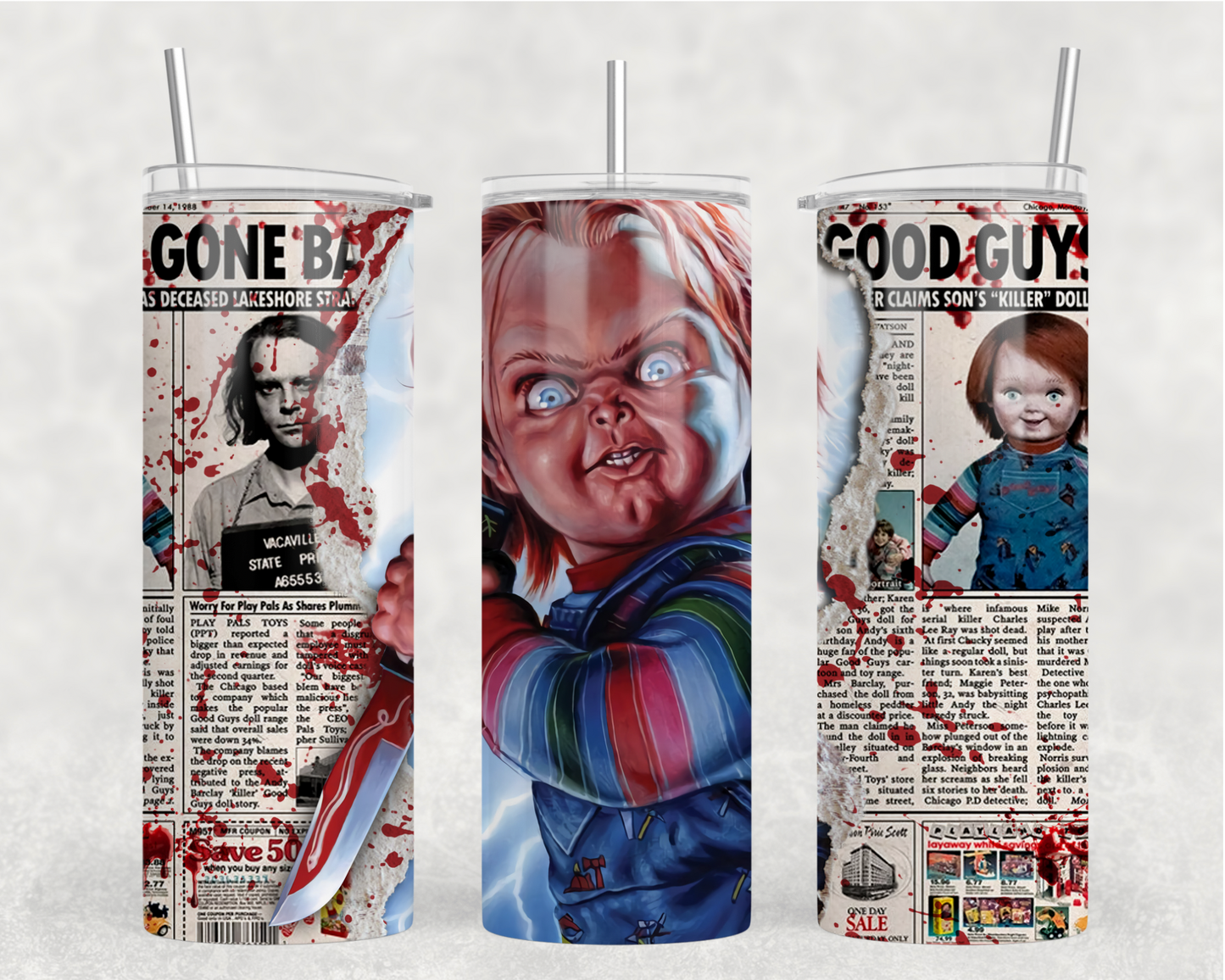 Chucky Tumbler Wrap