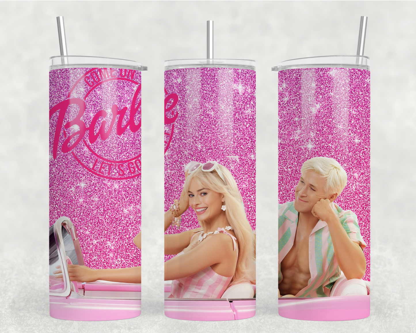 Barbie & Ken Tumbler Wrap