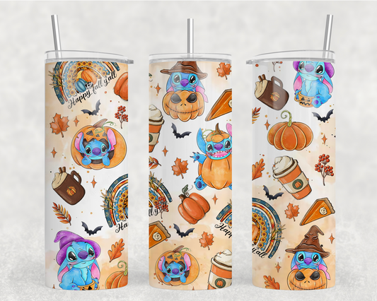 Fall Stitch Tumbler Wrap