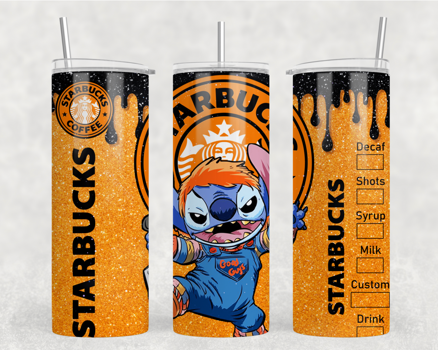 Chuckie Stitch Tumbler Wrap