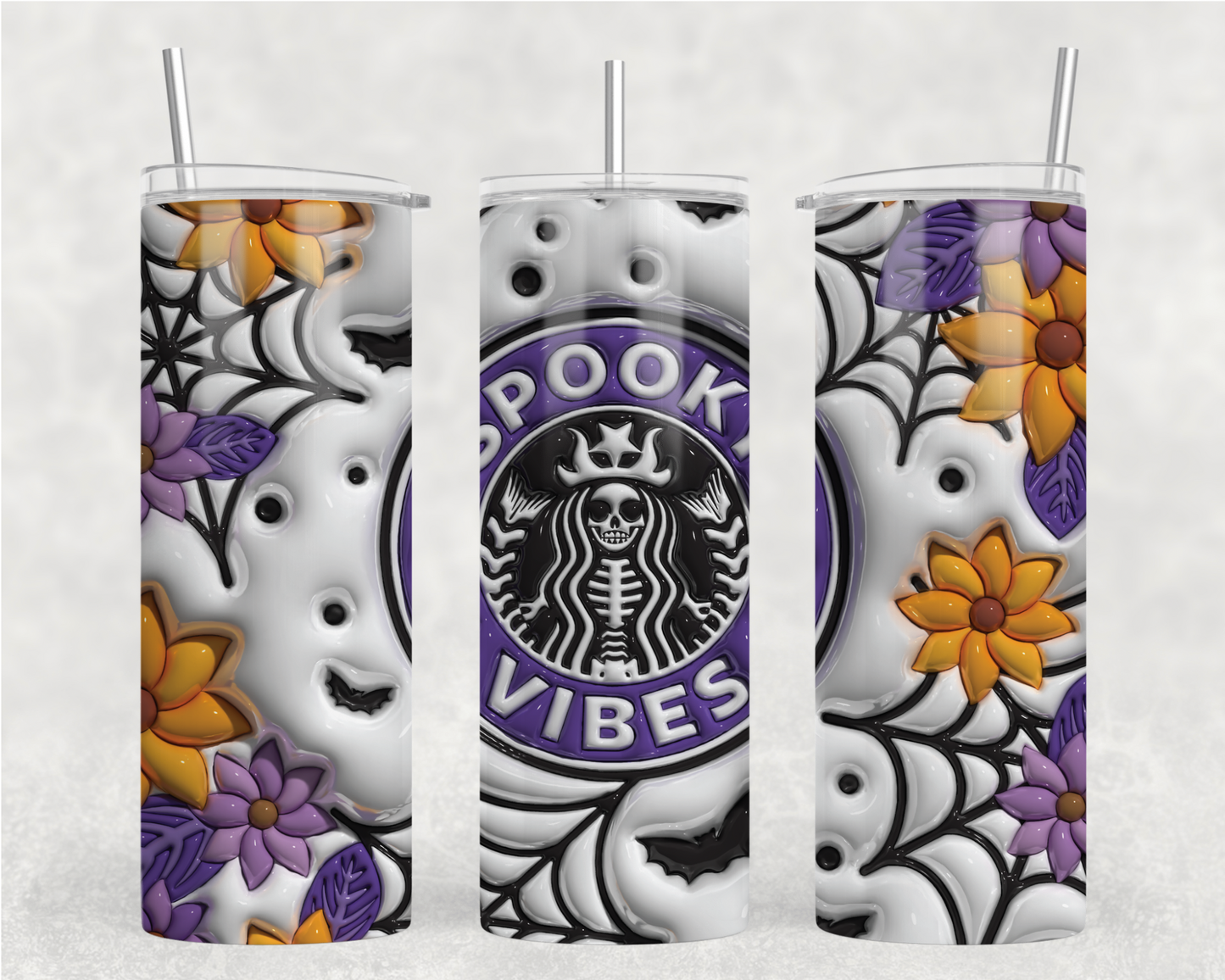 Spooky Vibes Tumbler Wrap