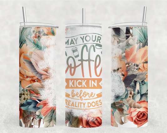 Coffee Reality Tumbler Wrap