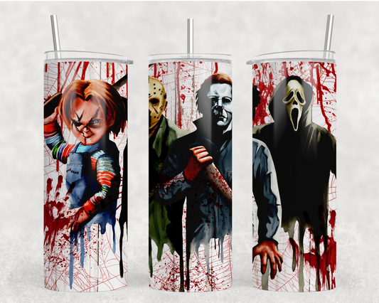 Horror Friends Tumbler Wrap