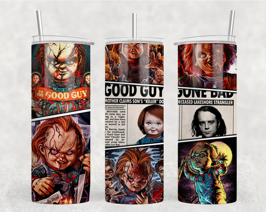 Chucky Good Guy Tumbler Wrap