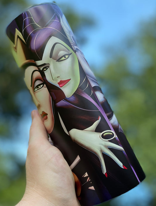 Villains Faces Tumbler Wrap