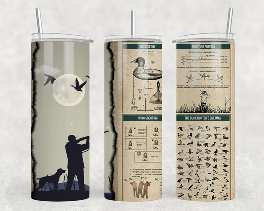 Duck Hunting Tumbler Wrap