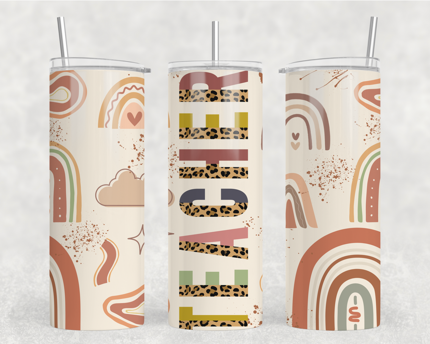 Boho Teacher Tumbler Wrap