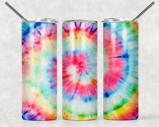 Pastel Tie Dye Tumbler Wrap