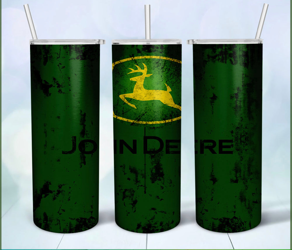 John Deere Tumbler Wrap