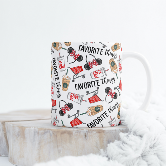 Favorite Things Mug Wrap