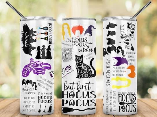 Hocus Pocus Tumbler Wrap