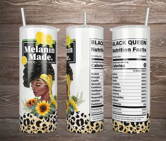 Melanin Made Tumbler Wrap
