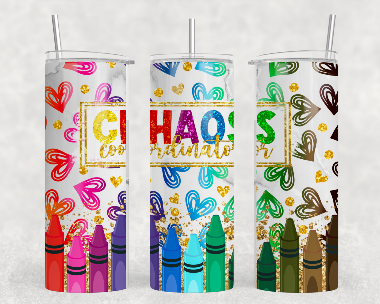 Chaos Coordinator Tumbler Wrap