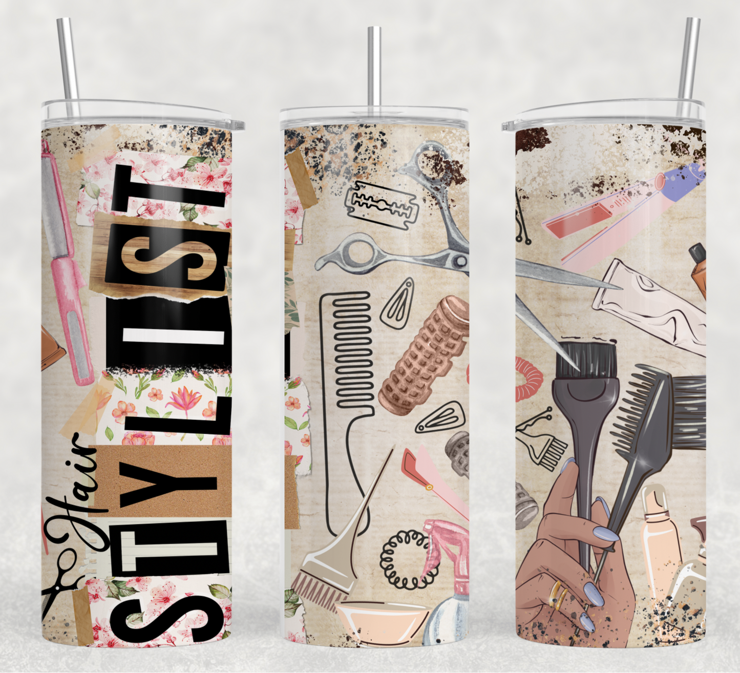 Hair Stylist Tumbler Wrap