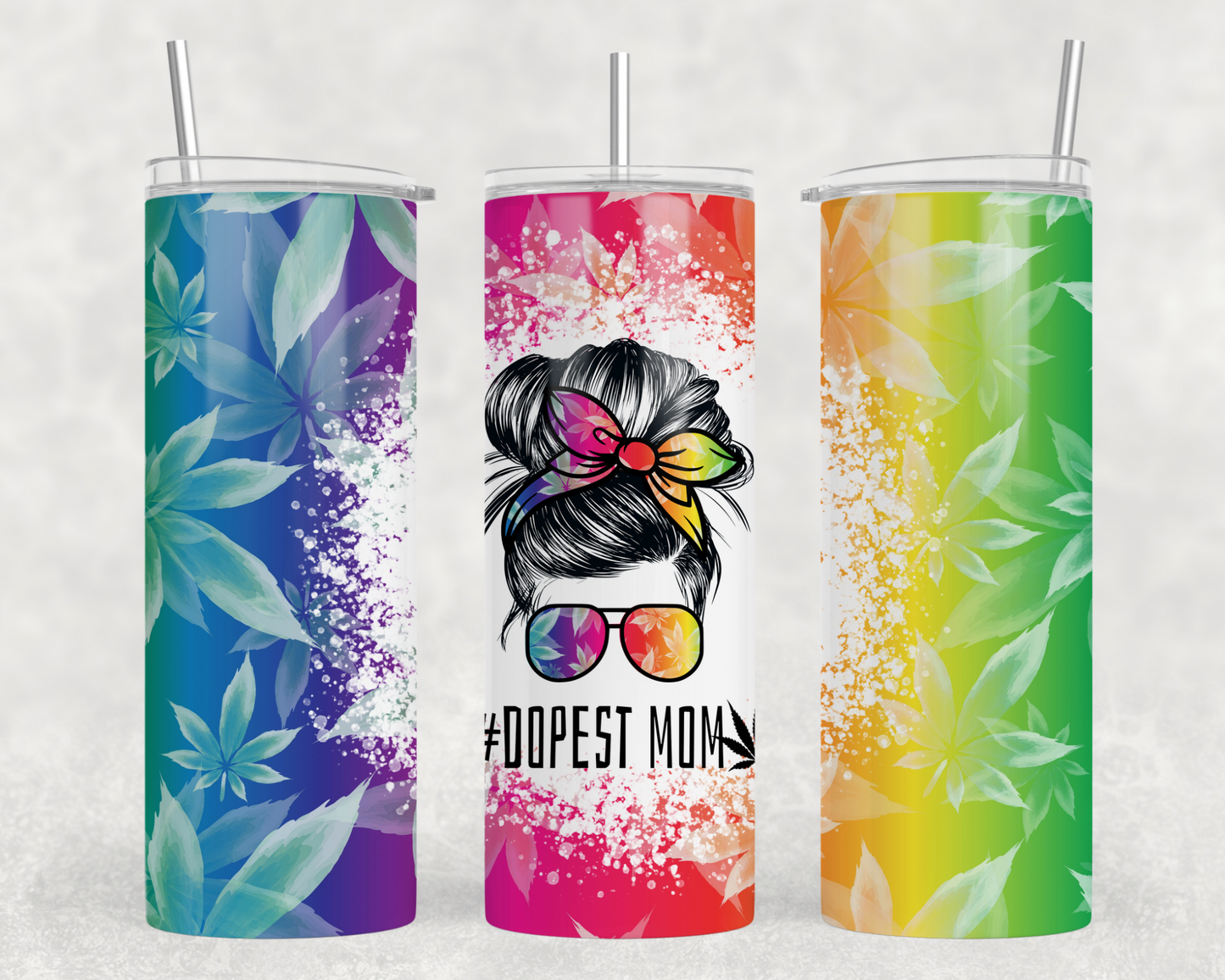 Dopest Mom Tumbler Wrap