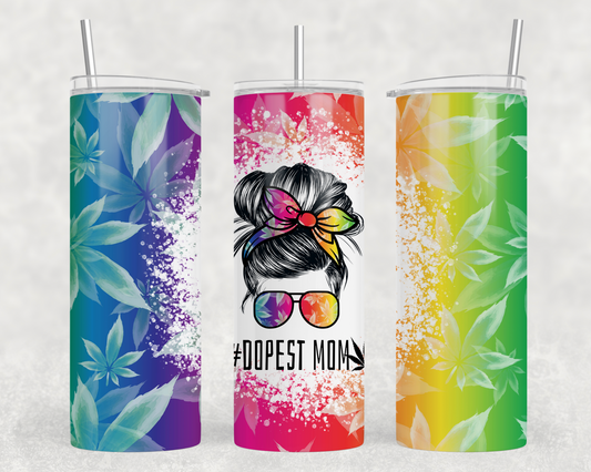 Dopest Mom Tumbler Wrap