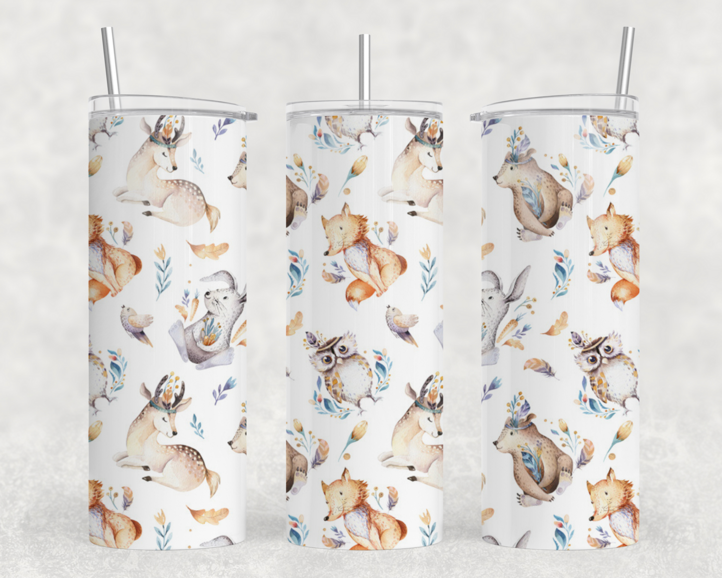 Woodland Animals Sublimation