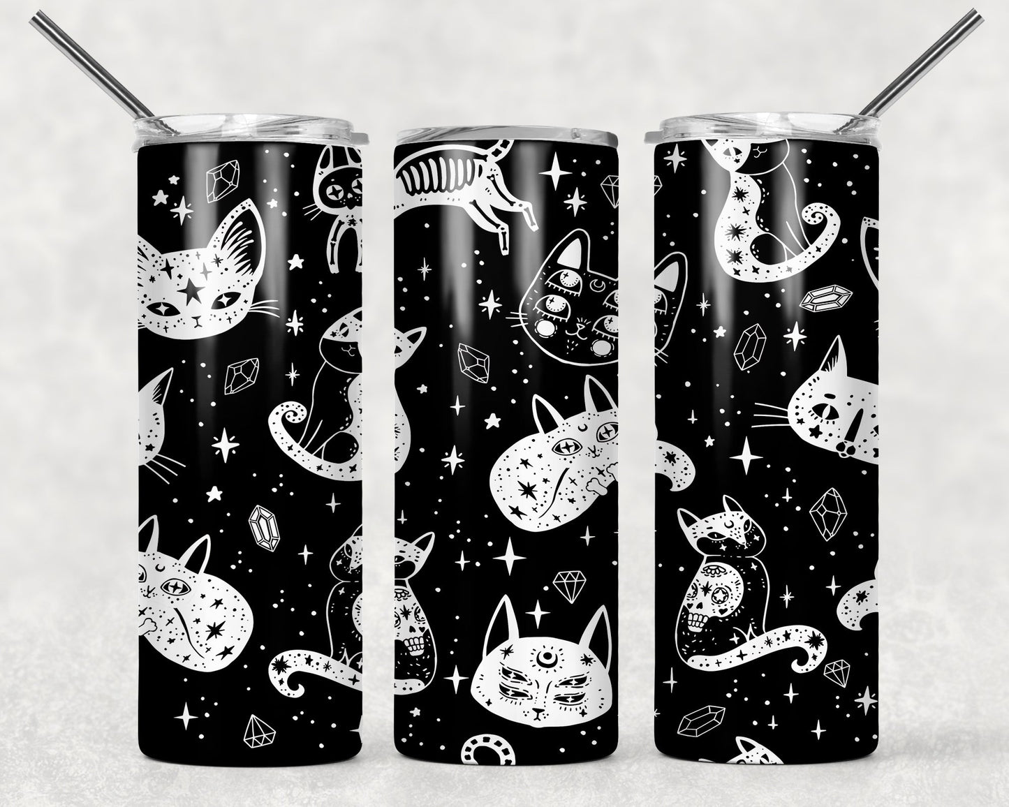 Third Eye Cats Tumbler Wrap