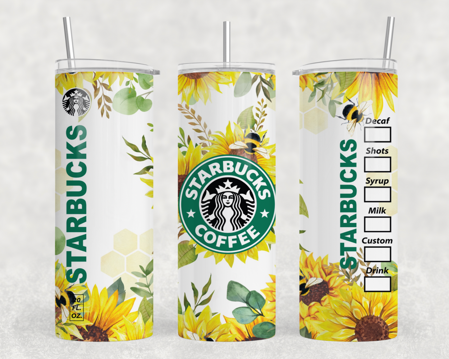 SB Sunflower Tumbler Wrap