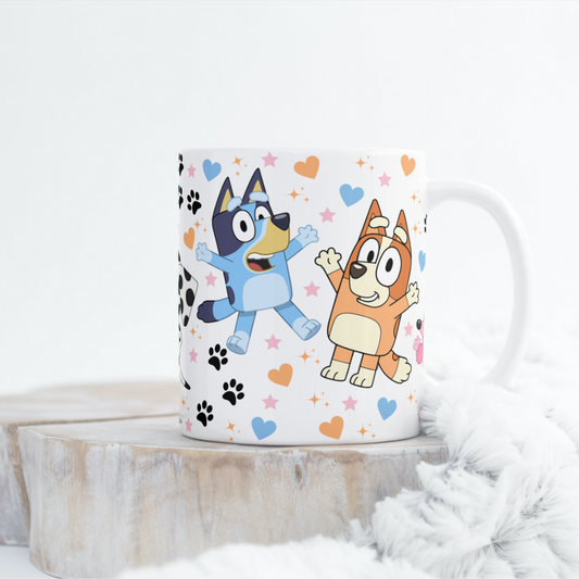 Bluey & Friend Mug Wrap