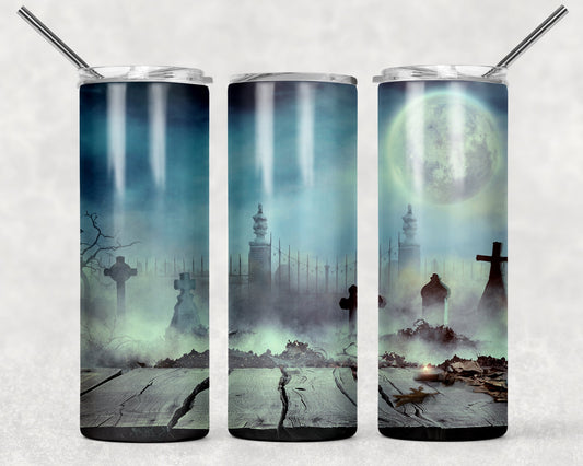 Grave Yard Tumbler Wrap