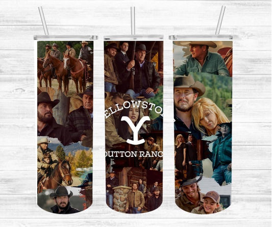 Yellows Ranch Tumbler Wrap