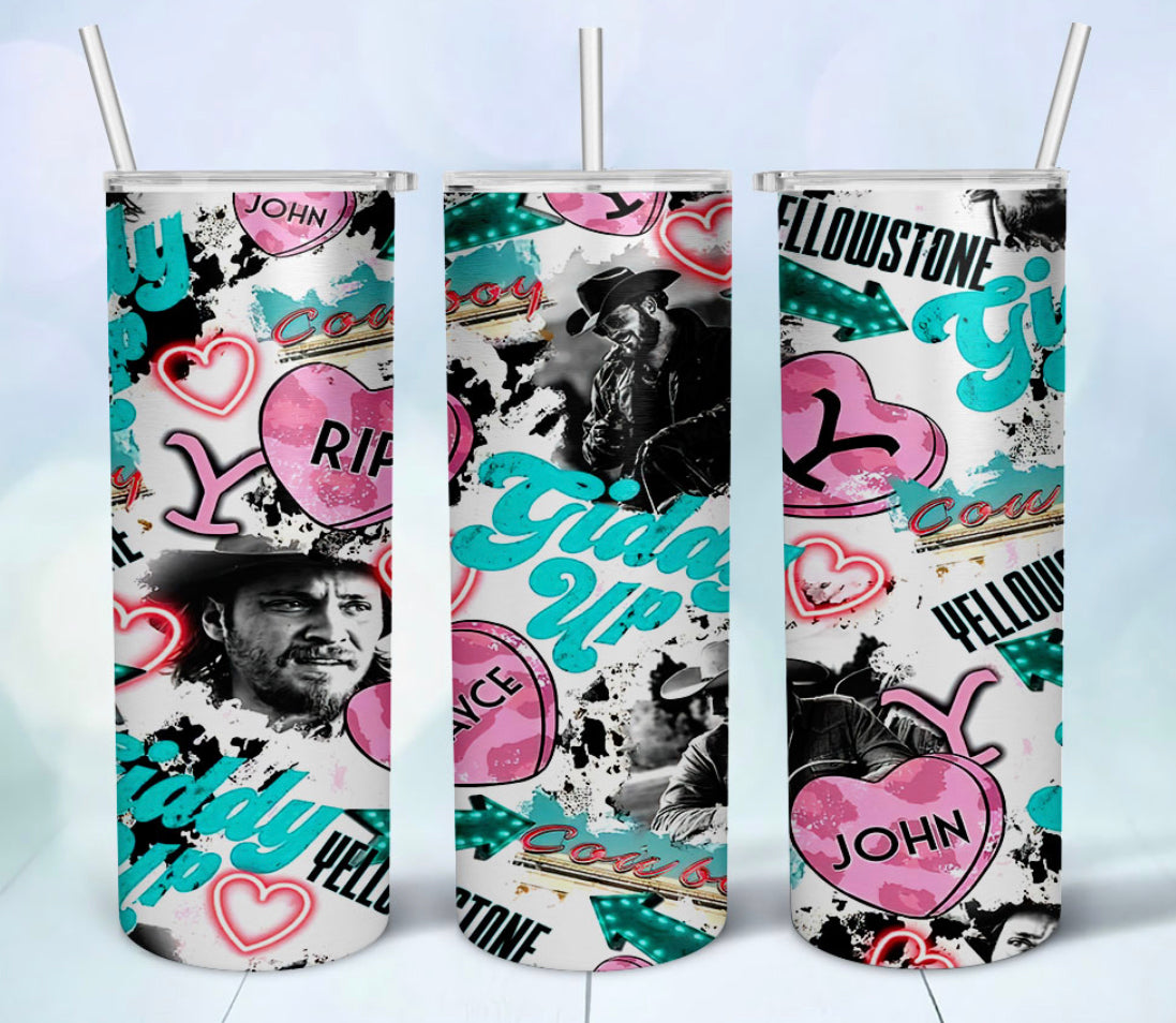 Giddy Up Tumbler Wrap