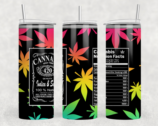 Cannabis Tumbler Wrap