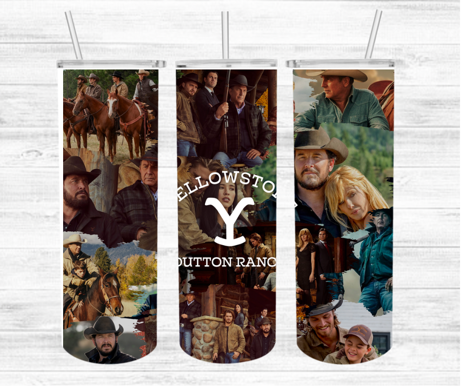 Yellows Beth & Rip Tumbler Wrap