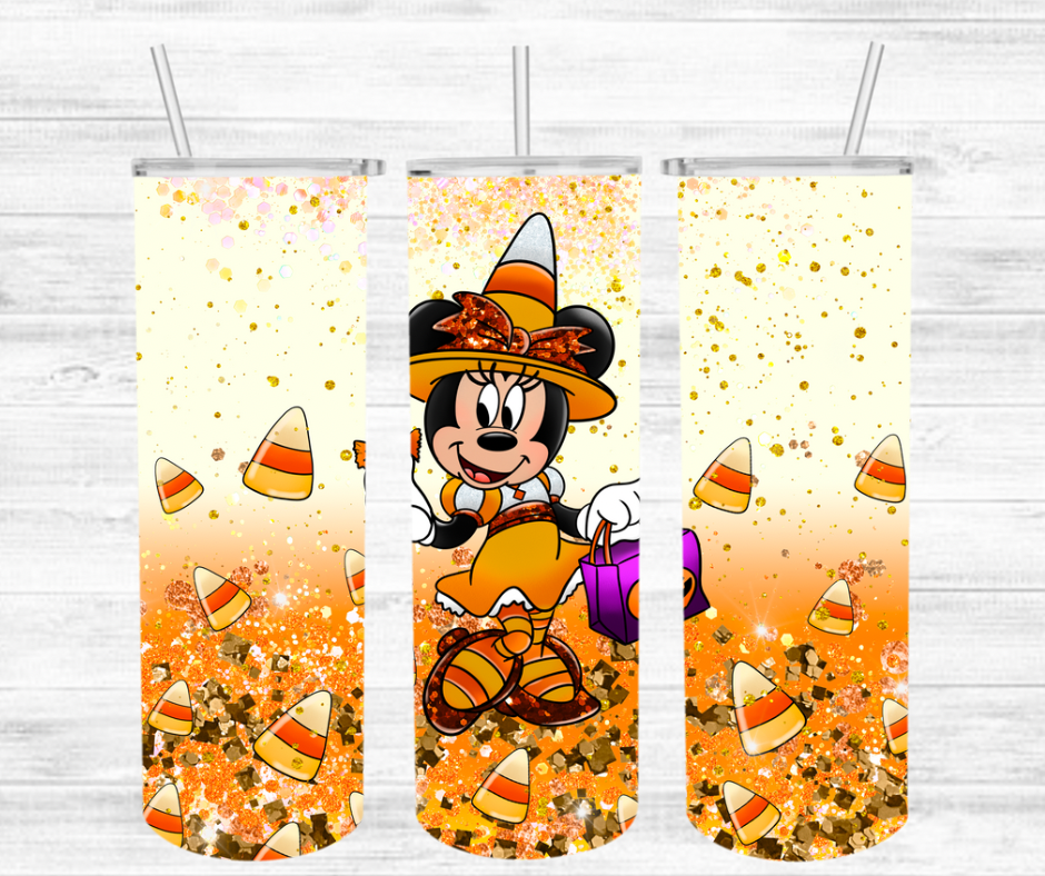 Fall Minnie Tumbler Wrap